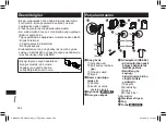 Предварительный просмотр 294 страницы Panasonic ER-GD61 Operating Instructions Manual