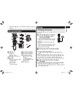 Preview for 3 page of Panasonic ER-GK40 Operating Instructions Manual