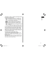 Preview for 9 page of Panasonic ER-GK40 Operating Instructions Manual