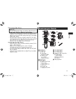 Preview for 11 page of Panasonic ER-GK40 Operating Instructions Manual