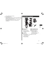 Preview for 27 page of Panasonic ER-GK40 Operating Instructions Manual