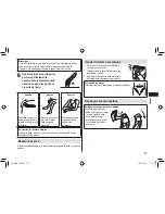 Preview for 29 page of Panasonic ER-GK40 Operating Instructions Manual