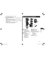 Preview for 35 page of Panasonic ER-GK40 Operating Instructions Manual