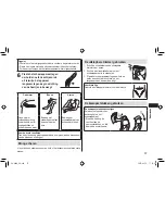 Preview for 37 page of Panasonic ER-GK40 Operating Instructions Manual