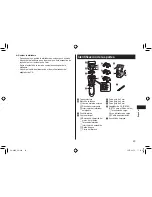 Preview for 43 page of Panasonic ER-GK40 Operating Instructions Manual