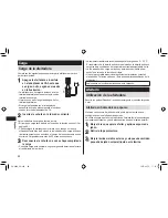 Preview for 44 page of Panasonic ER-GK40 Operating Instructions Manual