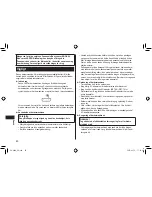 Preview for 50 page of Panasonic ER-GK40 Operating Instructions Manual