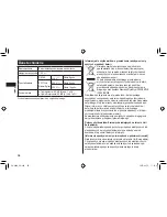 Preview for 96 page of Panasonic ER-GK40 Operating Instructions Manual