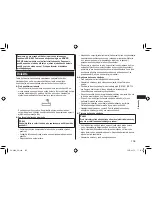 Preview for 105 page of Panasonic ER-GK40 Operating Instructions Manual