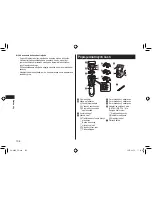 Preview for 106 page of Panasonic ER-GK40 Operating Instructions Manual