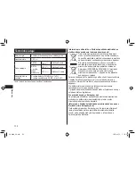 Preview for 112 page of Panasonic ER-GK40 Operating Instructions Manual