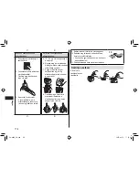 Preview for 118 page of Panasonic ER-GK40 Operating Instructions Manual