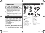 Предварительный просмотр 9 страницы Panasonic ER-GK60 Operating Instructions Manual