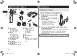 Предварительный просмотр 26 страницы Panasonic ER-GK60 Operating Instructions Manual