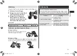 Предварительный просмотр 31 страницы Panasonic ER-GK60 Operating Instructions Manual