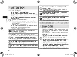 Предварительный просмотр 40 страницы Panasonic ER-GK60 Operating Instructions Manual