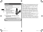 Предварительный просмотр 42 страницы Panasonic ER-GK60 Operating Instructions Manual