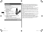 Предварительный просмотр 58 страницы Panasonic ER-GK60 Operating Instructions Manual