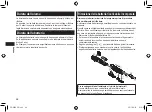 Предварительный просмотр 64 страницы Panasonic ER-GK60 Operating Instructions Manual