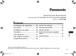 Предварительный просмотр 83 страницы Panasonic ER-GK60 Operating Instructions Manual