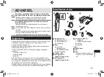 Предварительный просмотр 105 страницы Panasonic ER-GK60 Operating Instructions Manual