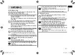 Предварительный просмотр 151 страницы Panasonic ER-GK60 Operating Instructions Manual