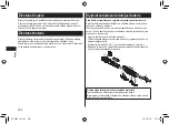 Предварительный просмотр 204 страницы Panasonic ER-GK60 Operating Instructions Manual