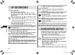 Предварительный просмотр 212 страницы Panasonic ER-GK60 Operating Instructions Manual