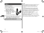 Предварительный просмотр 214 страницы Panasonic ER-GK60 Operating Instructions Manual