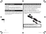 Предварительный просмотр 236 страницы Panasonic ER-GK60 Operating Instructions Manual