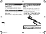 Предварительный просмотр 252 страницы Panasonic ER-GK60 Operating Instructions Manual