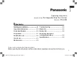 Preview for 3 page of Panasonic ER-GK80 Operating Instructions Manual