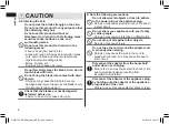 Preview for 8 page of Panasonic ER-GK80 Operating Instructions Manual