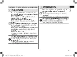 Preview for 9 page of Panasonic ER-GK80 Operating Instructions Manual