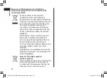 Preview for 20 page of Panasonic ER-GK80 Operating Instructions Manual