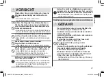 Preview for 27 page of Panasonic ER-GK80 Operating Instructions Manual