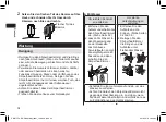 Preview for 34 page of Panasonic ER-GK80 Operating Instructions Manual