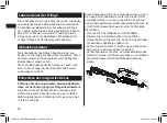 Preview for 38 page of Panasonic ER-GK80 Operating Instructions Manual