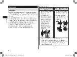 Preview for 54 page of Panasonic ER-GK80 Operating Instructions Manual