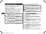 Preview for 64 page of Panasonic ER-GK80 Operating Instructions Manual