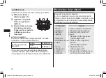 Preview for 76 page of Panasonic ER-GK80 Operating Instructions Manual