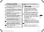 Preview for 87 page of Panasonic ER-GK80 Operating Instructions Manual