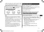 Preview for 91 page of Panasonic ER-GK80 Operating Instructions Manual