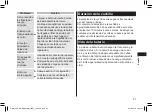 Preview for 97 page of Panasonic ER-GK80 Operating Instructions Manual