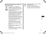 Preview for 99 page of Panasonic ER-GK80 Operating Instructions Manual