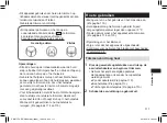 Preview for 111 page of Panasonic ER-GK80 Operating Instructions Manual