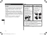 Preview for 114 page of Panasonic ER-GK80 Operating Instructions Manual