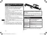 Preview for 118 page of Panasonic ER-GK80 Operating Instructions Manual