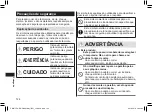 Preview for 124 page of Panasonic ER-GK80 Operating Instructions Manual