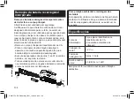 Preview for 138 page of Panasonic ER-GK80 Operating Instructions Manual